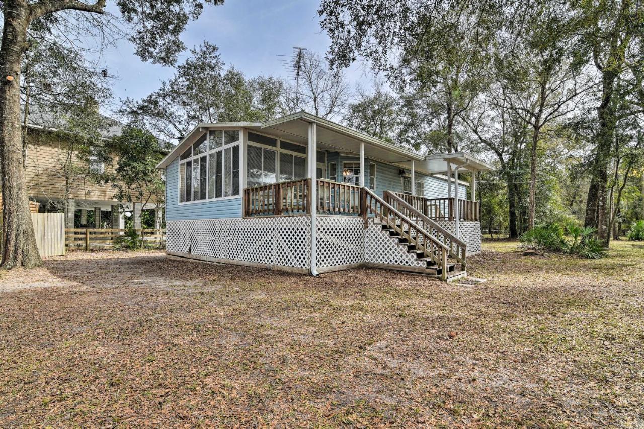 Fishing Paradise With Deck On Suwannee River Branford المظهر الخارجي الصورة