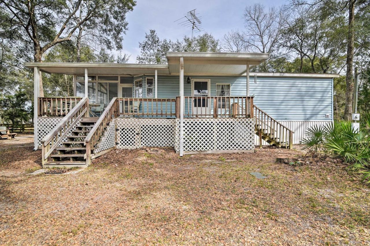 Fishing Paradise With Deck On Suwannee River Branford المظهر الخارجي الصورة